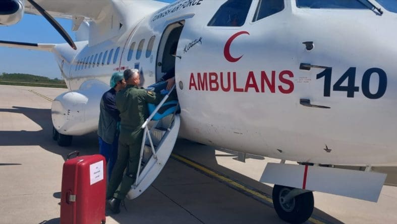 Hava Kuvvetleri'nden Samsun’dan Ankara’ya Organ Nakli