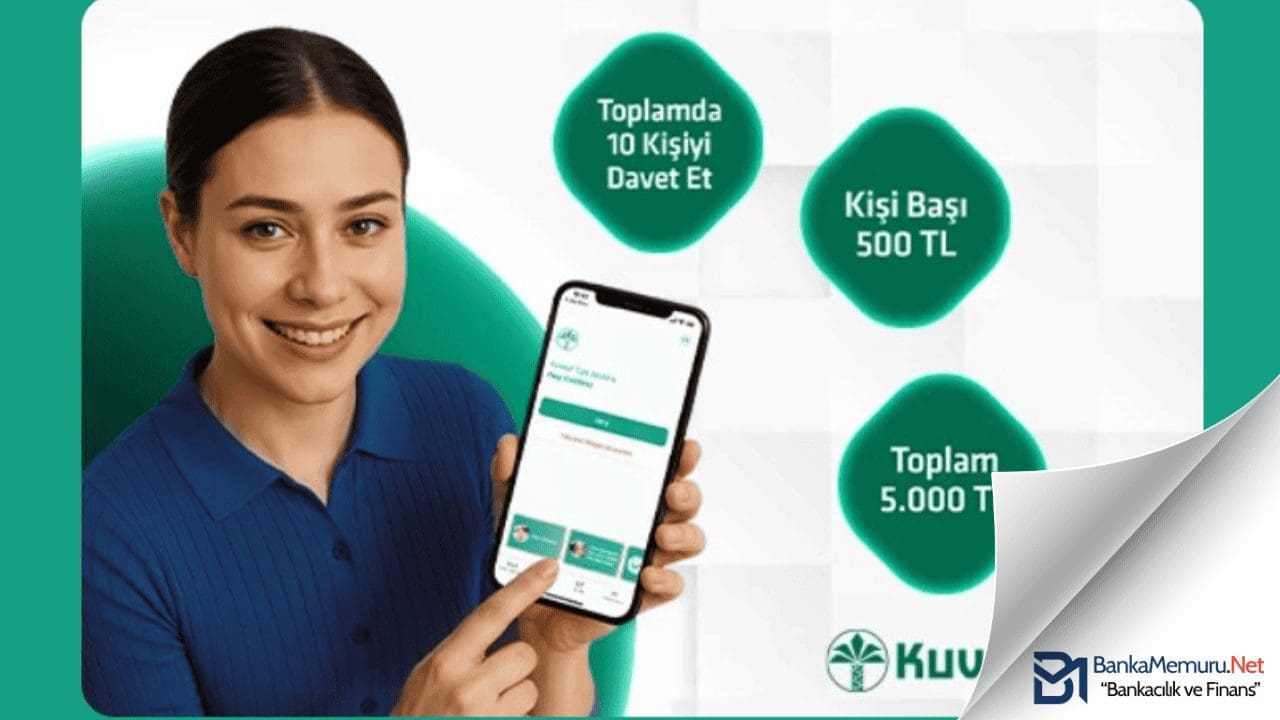 Kuveyt Türk’ten Yakınlarını Davet Edenlere 5.000 TL’ye Varan Kazanç Fırsatı